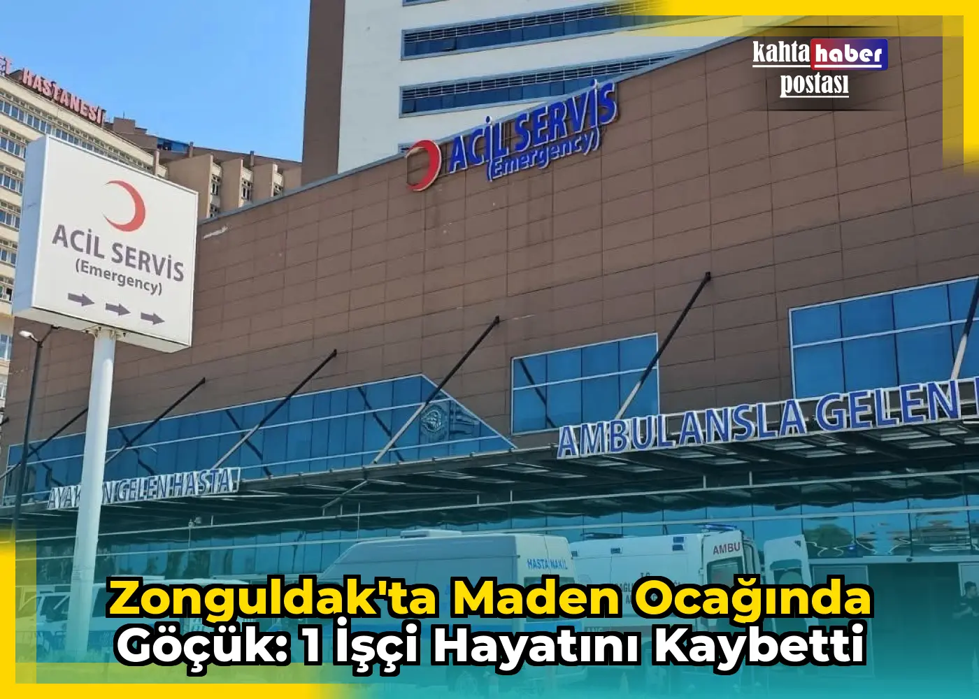 Zonguldak'ta Maden Ocağında Göçük: 1 İşçi Hayatını Kaybetti