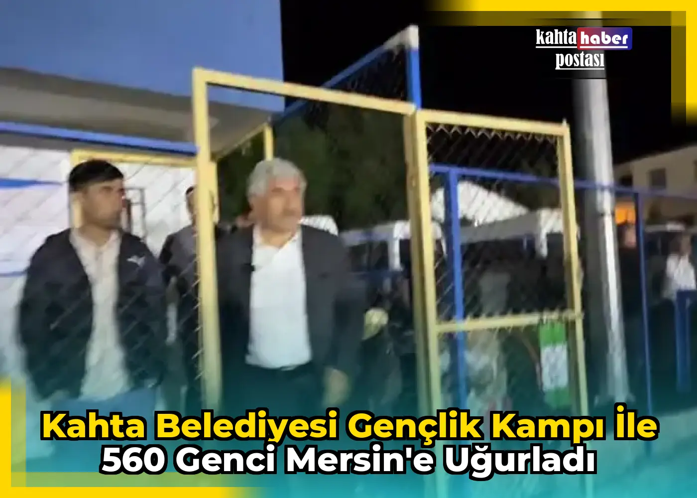 Kahta Belediyesi Gençlik Kampı İle 560 Genci Mersin'e Uğurladı