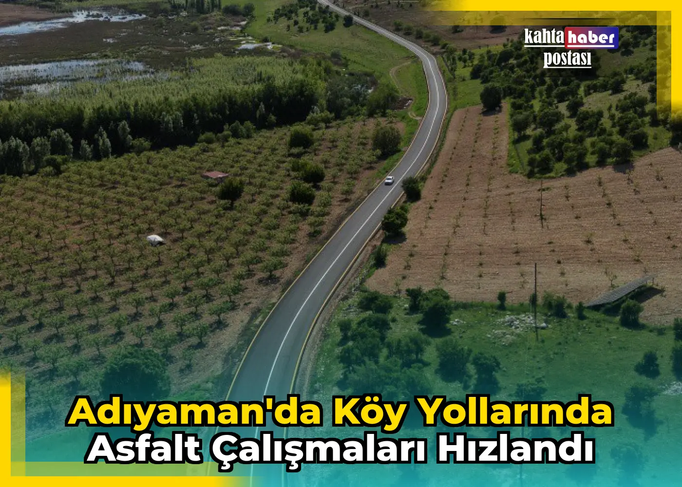 Adıyaman'da Köy Yollarında Asfalt Çalışmaları Hızlandı