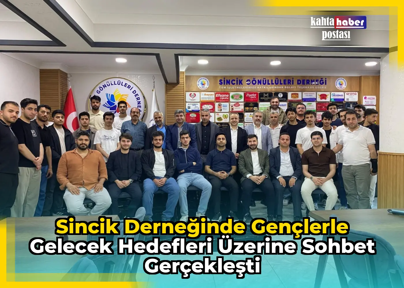 Sincik Derneğinde Gençlerle Gelecek Hedefleri Üzerine Sohbet Gerçekleşti