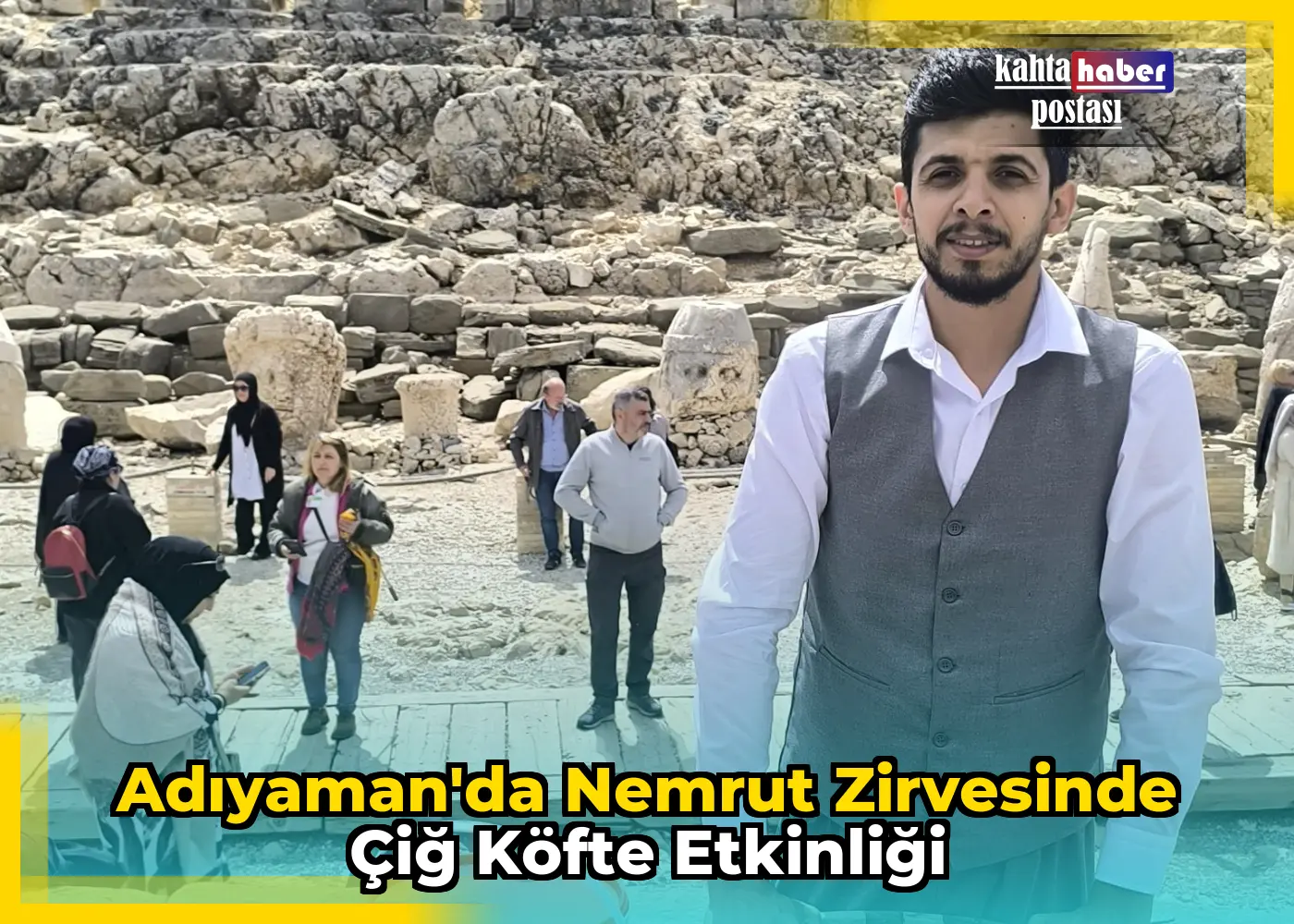 Adıyaman'da Nemrut Zirvesinde Çiğ Köfte Etkinliği