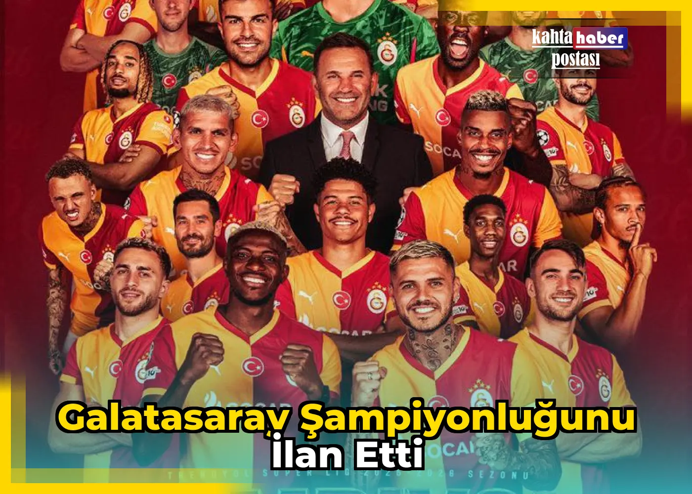 Galatasaray Şampiyonluğunu İlan Etti