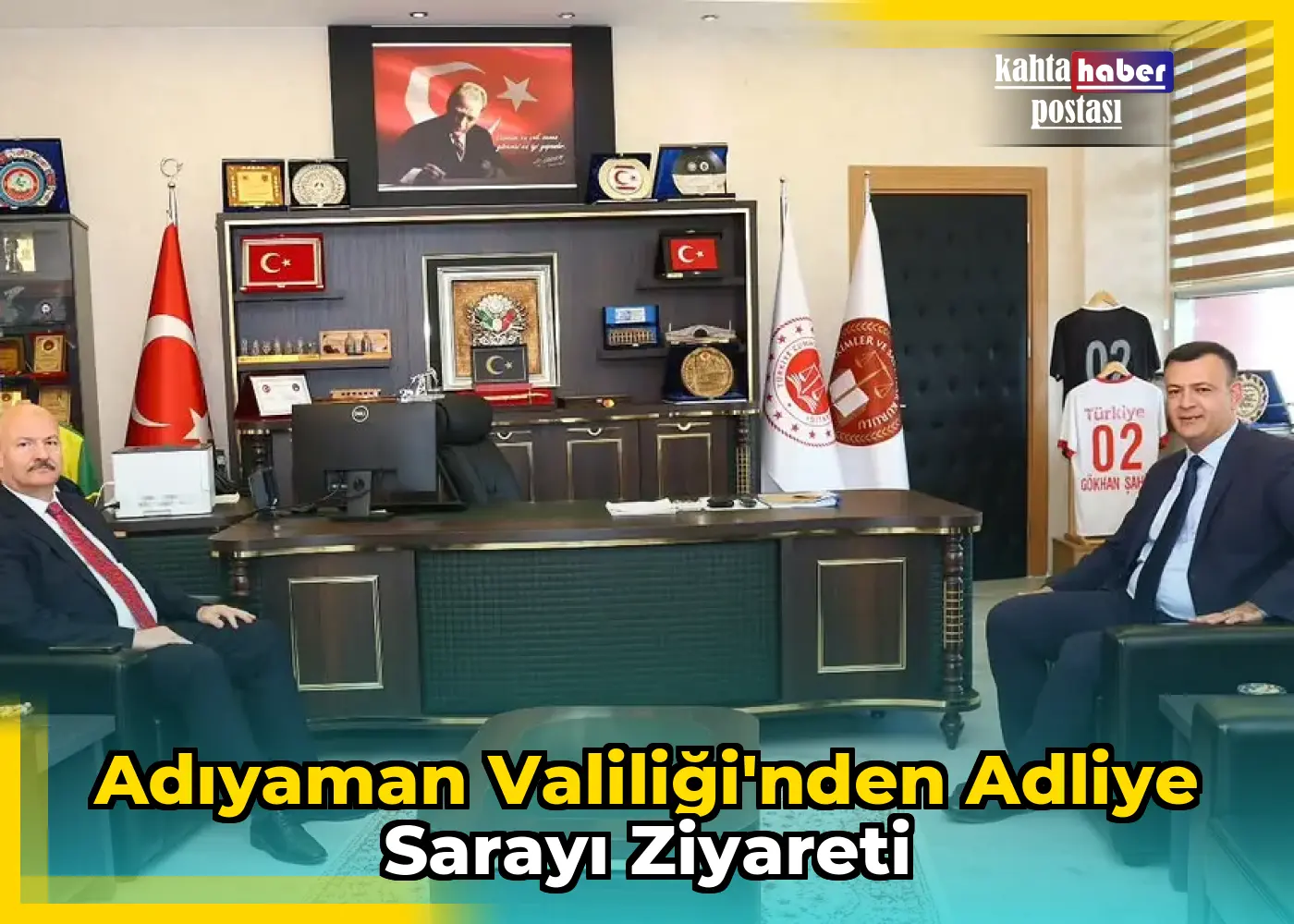 Adıyaman Valiliği'nden Adliye Sarayı Ziyareti
