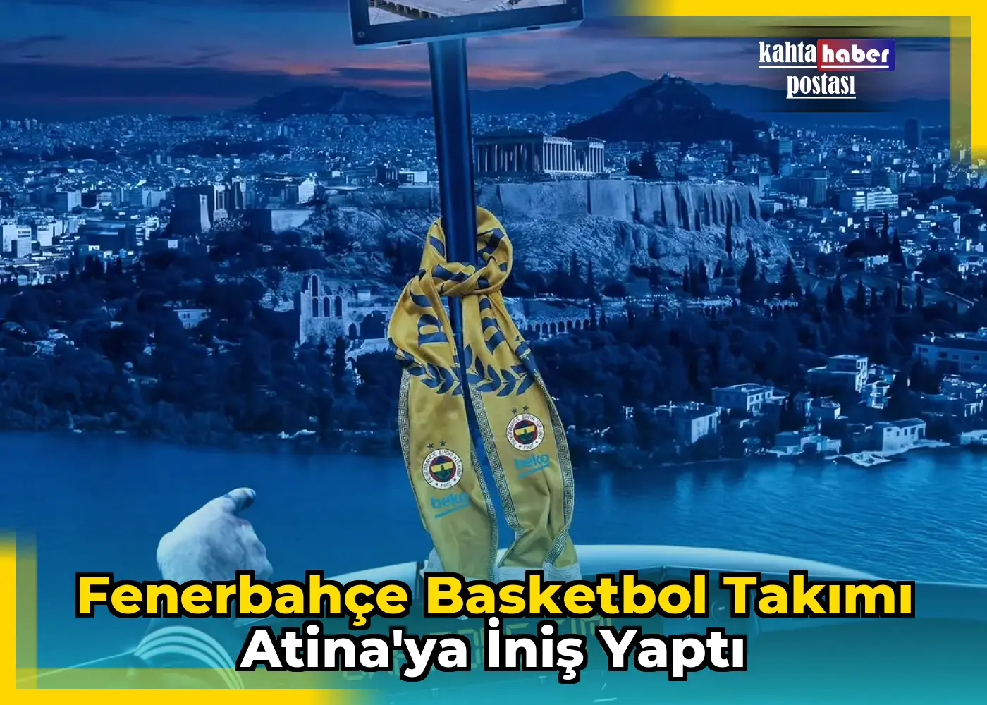 Fenerbahçe Basketbol Takımı Atina'ya İniş Yaptı