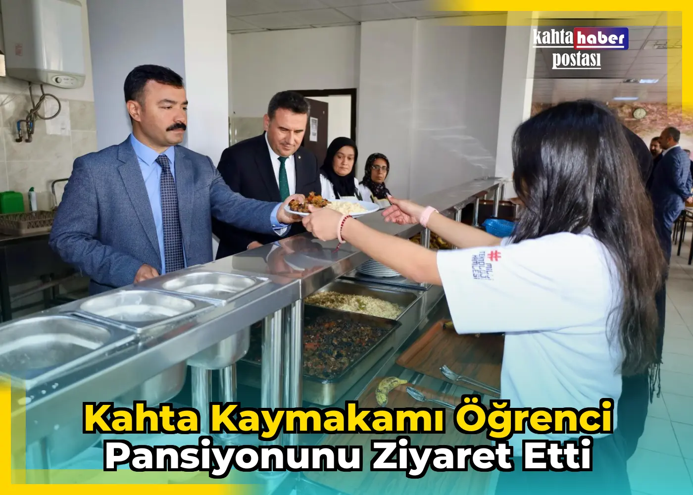 Kahta Kaymakamı Öğrenci Pansiyonunu Ziyaret Etti