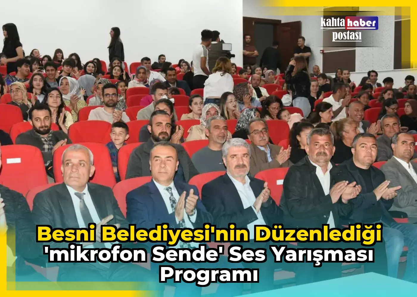 Besni Belediyesi'nin Düzenlediği 'Mikrofon Sende' Ses Yarışması Programı