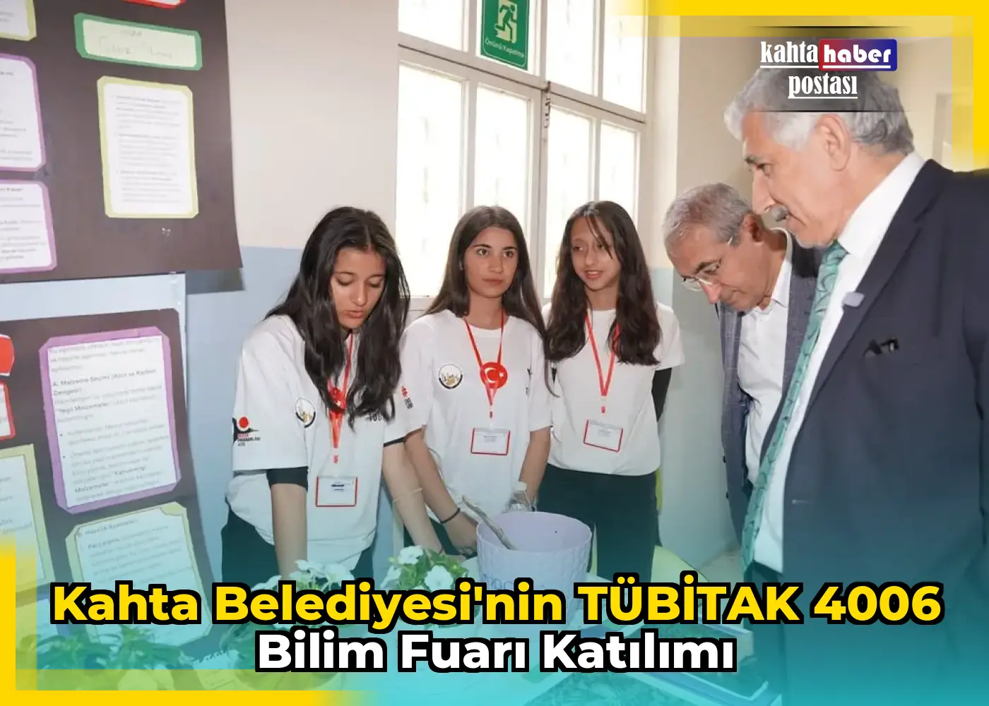 Kahta Belediyesi'nin TÜBİTAK 4006 Bilim Fuarı Katılımı
