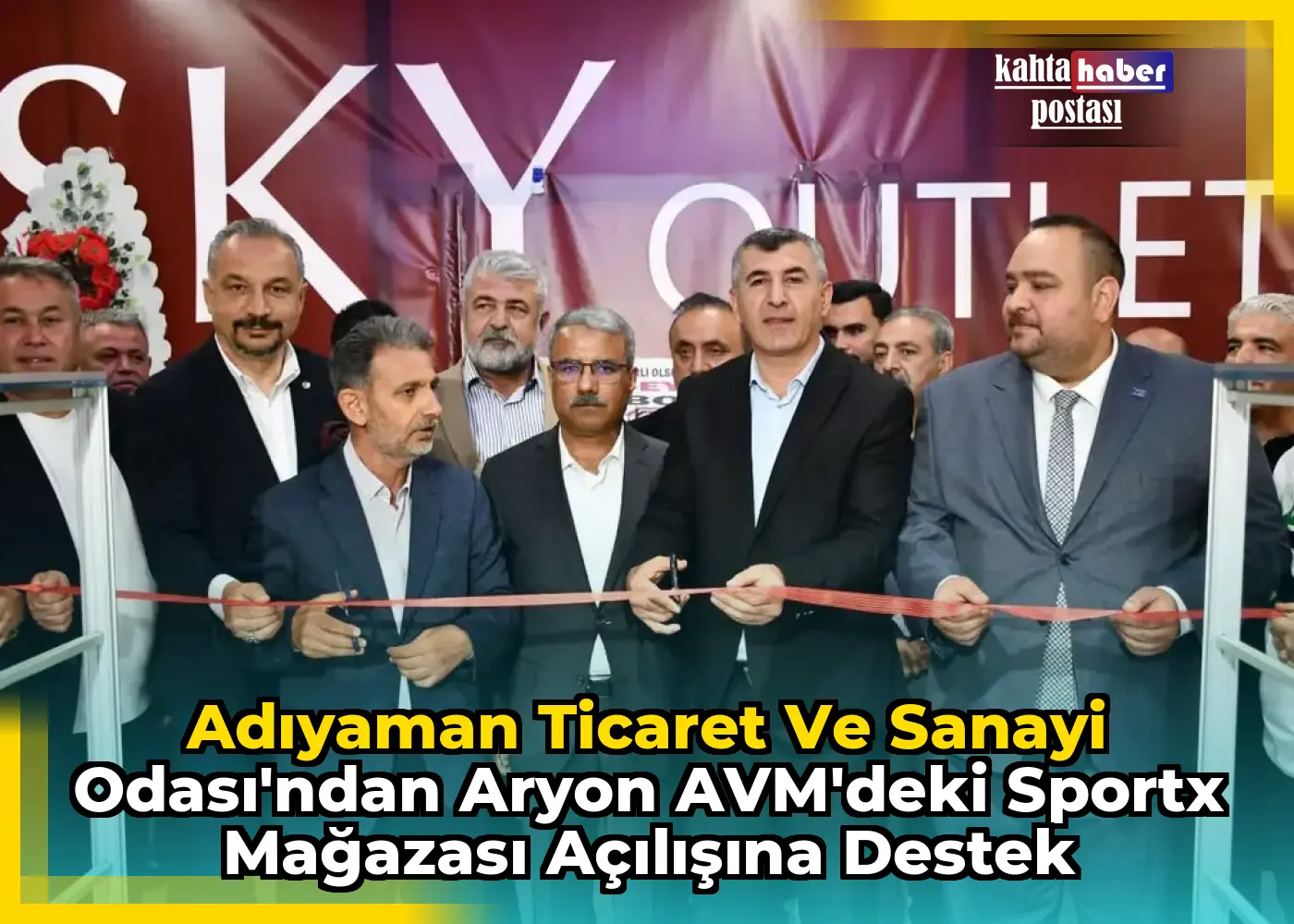Adıyaman Ticaret ve Sanayi Odası'ndan Aryon AVM'deki Sportx Mağazası Açılışına Destek