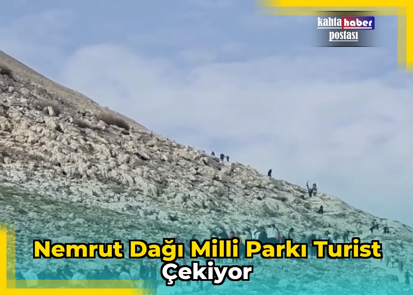 Nemrut Dağı Milli Parkı Turist Çekiyor