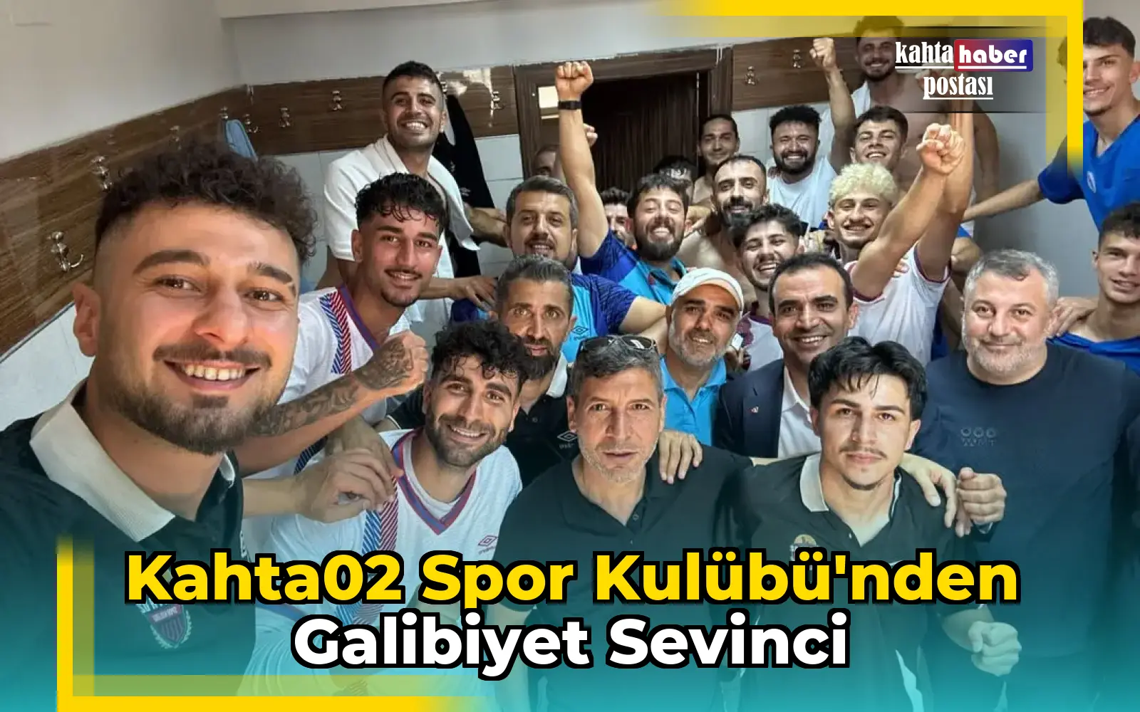 Kahta02 Spor Kulübü'nden Galibiyet Sevinci
