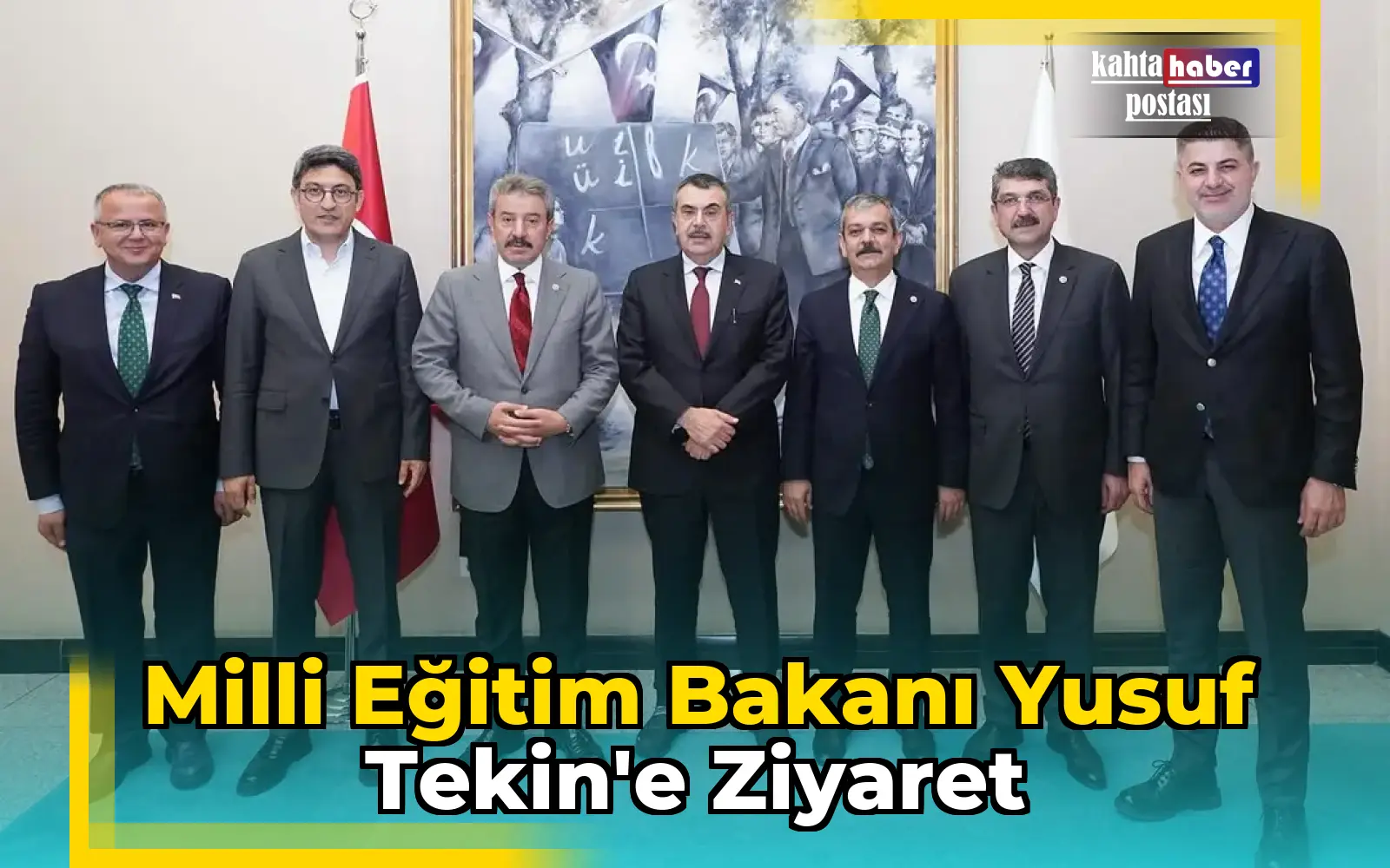 Milli Eğitim Bakanı Yusuf Tekin'e Ziyaret