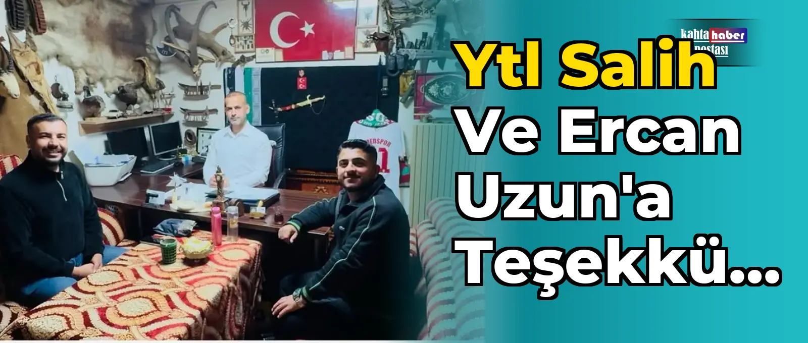 Ytl Salih ve Ercan Uzun'a Teşekkür Eden Abdulvahap Can