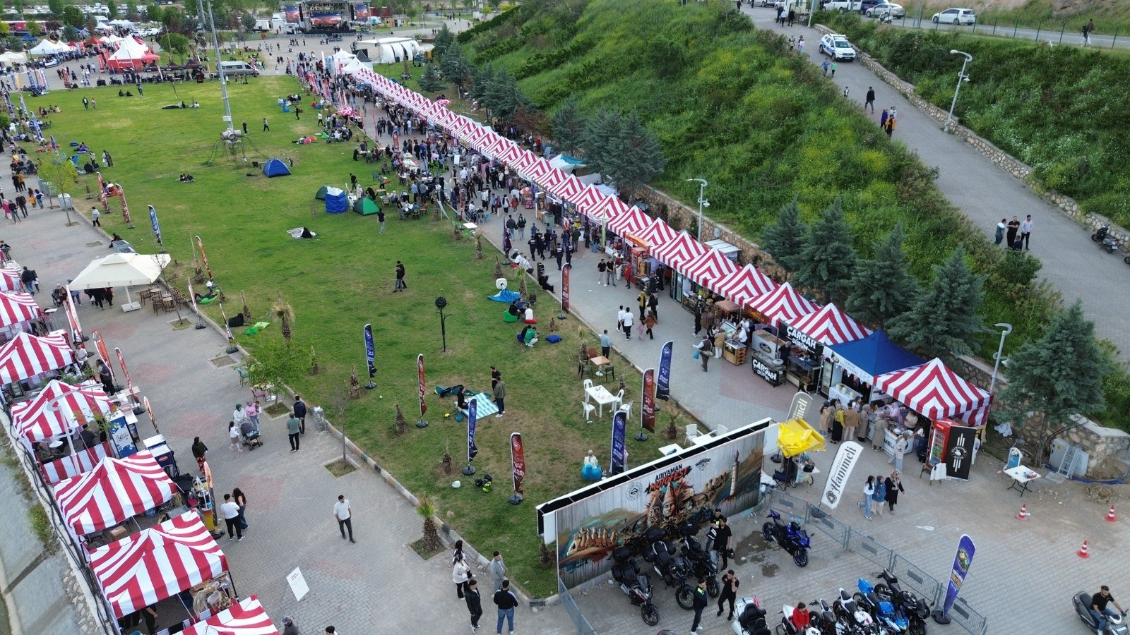 Adıyaman Motofest'te Coşku Dolu Anlar Yaşanıyor