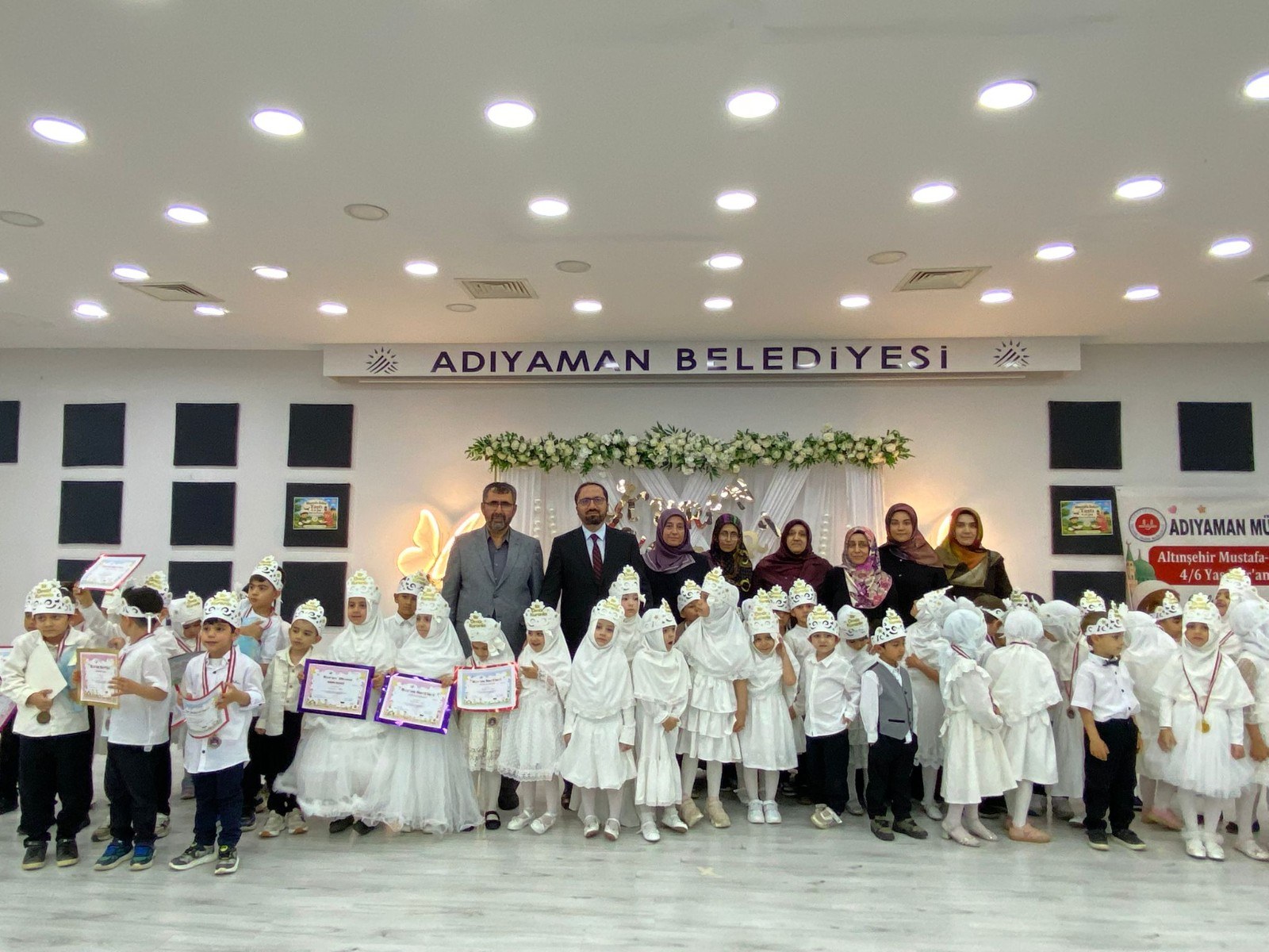 4-6 Yaş Kur'an Kursu Yıl Sonu Kapanış Programı Düzenlendi