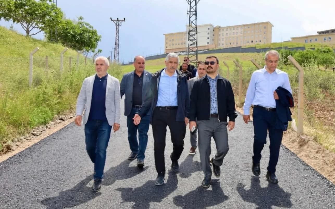 Kahta Millet Bahçesi Bağlantı Yolu İncelendi