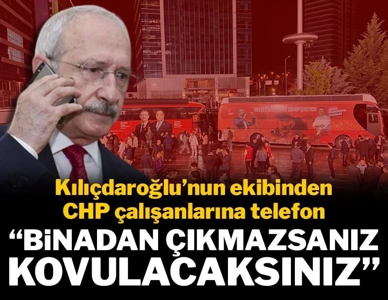 CHP'de Kılıçdaroğlu Ekibinden Çalışanlara Çağrı