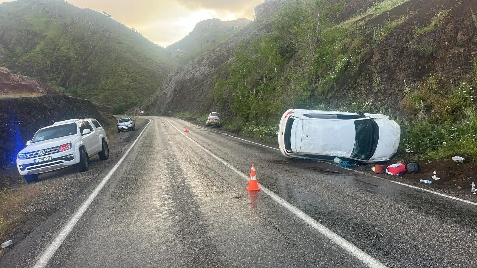 Adıyaman'da Trafik Kazası: 3 Yaralı