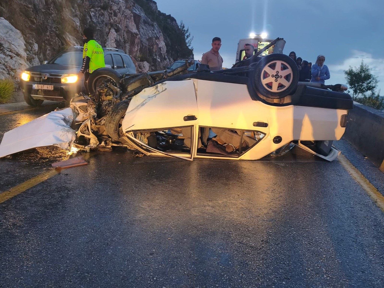 Muğla'da Trafik Kazası: 5 Yaralı