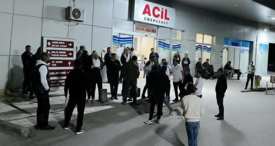 Adıyaman Hastanede Gruplar Arasında Kavga