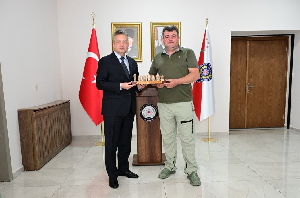 Polis Başmüfettişi İl Emniyet Müdürü'nü Ziyaret Etti
