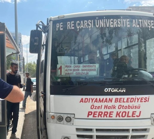 Adıyaman'da Otobüslerde Nakit Dönemi Bitiyor