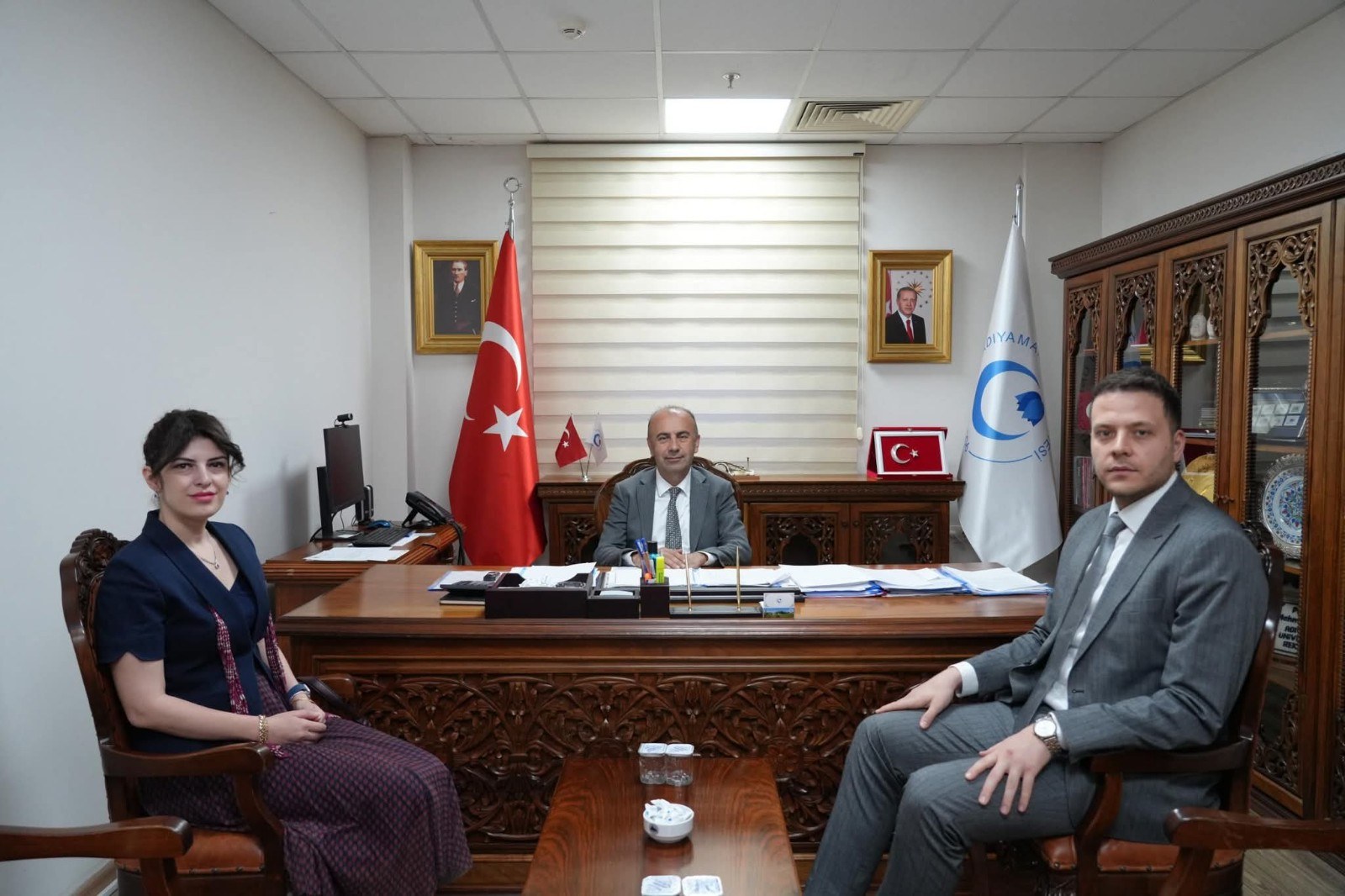 Rektör Keleş'ten Başsavcı ve Komisyon Başkanına Teşekkür