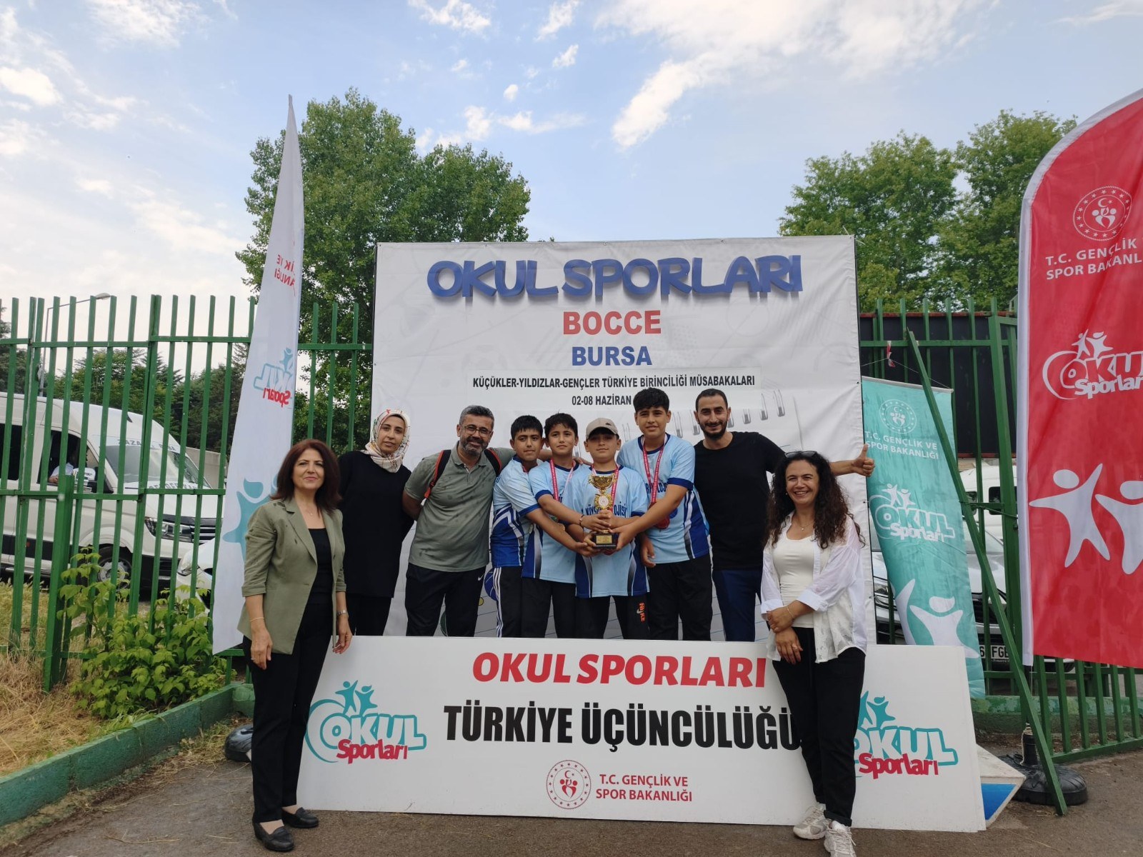 Körgüden Ortaokulu Bocce Takımları Türkiye Üçüncüsü Oldu