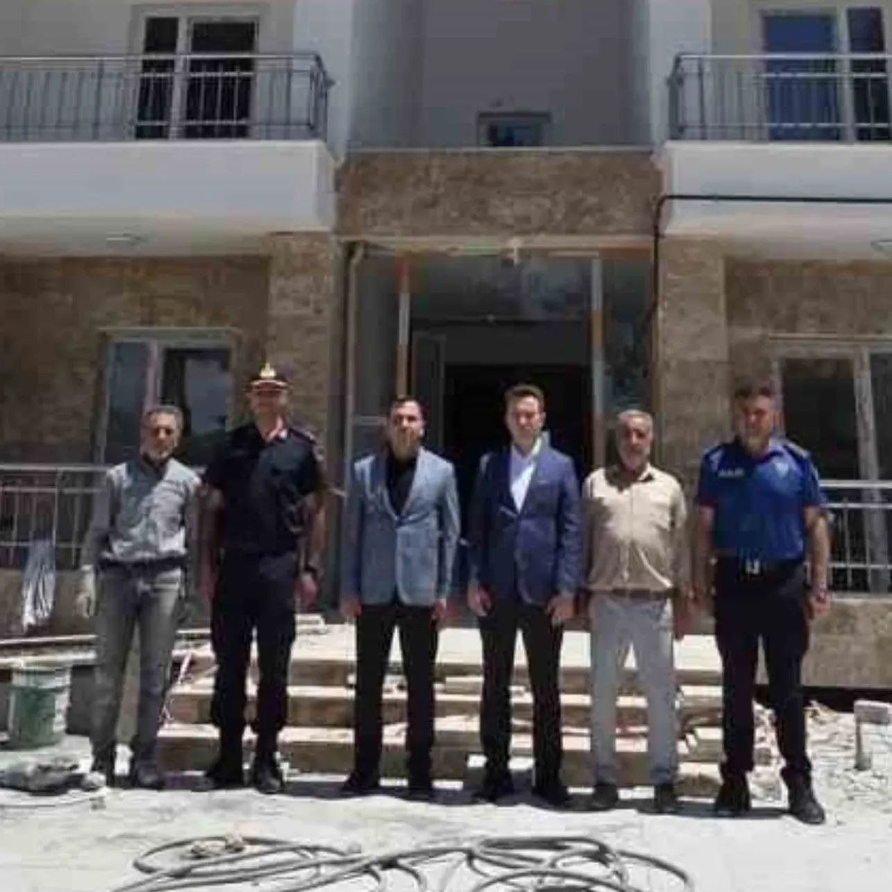 Adıyaman Gölbaşı Kaymakamı ve Başsavcısı Adliye Lojmanlarında İnceleme Yaptı