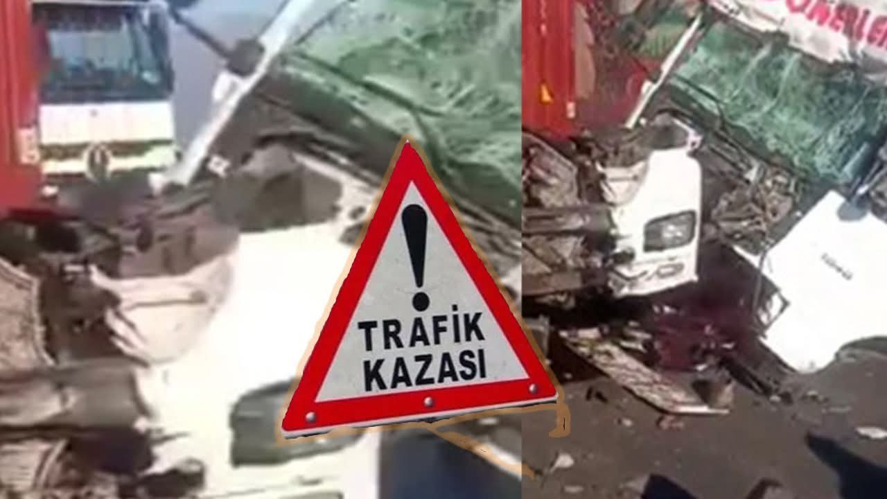 Adana Şanlıurfa Yolunda Zincirleme Kaza; TIR Hurdaya Döndü