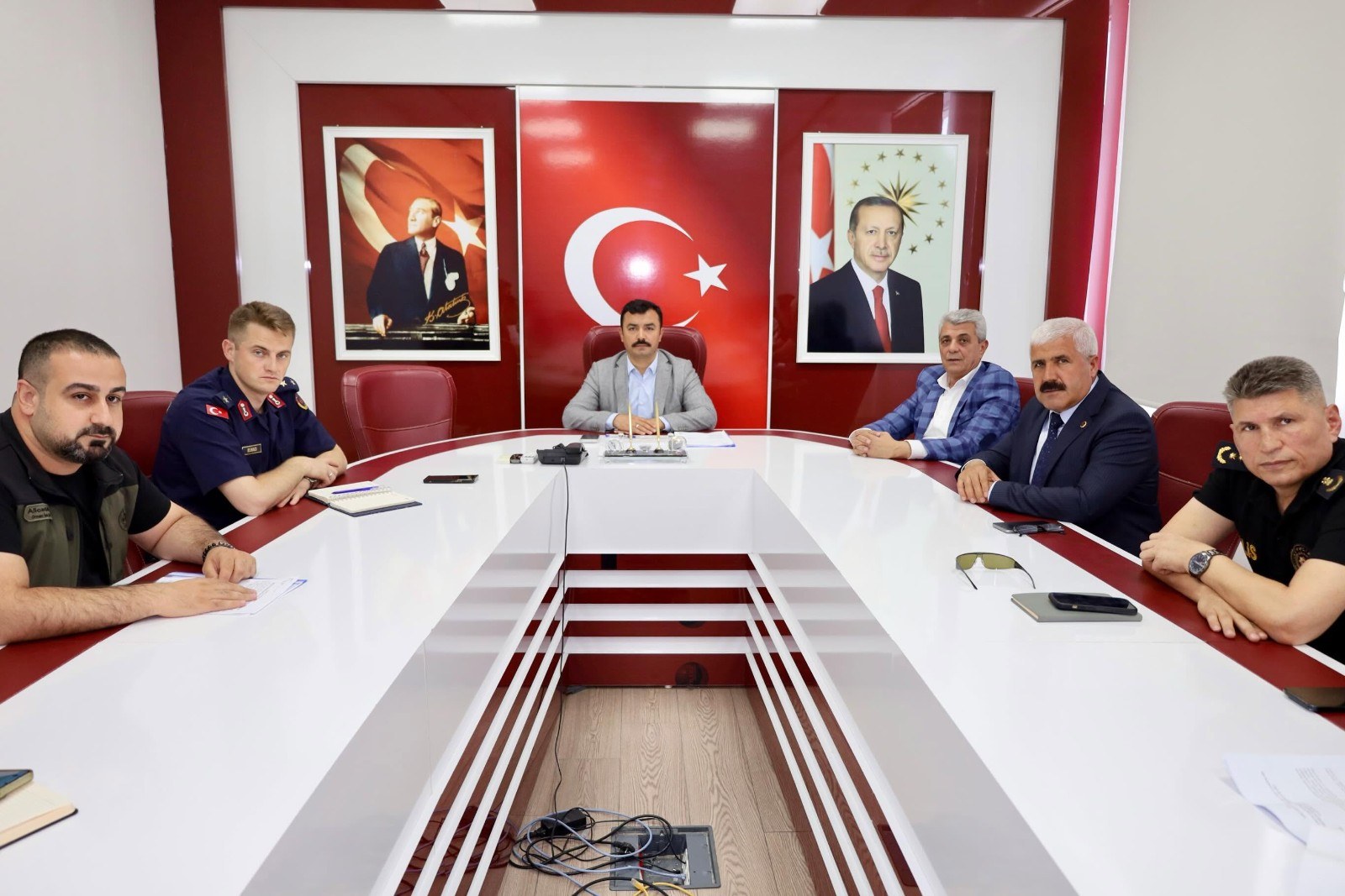 Kahta'da Orman ve Anız Yangınları İçin Mücadele Toplantısı Yapıldı