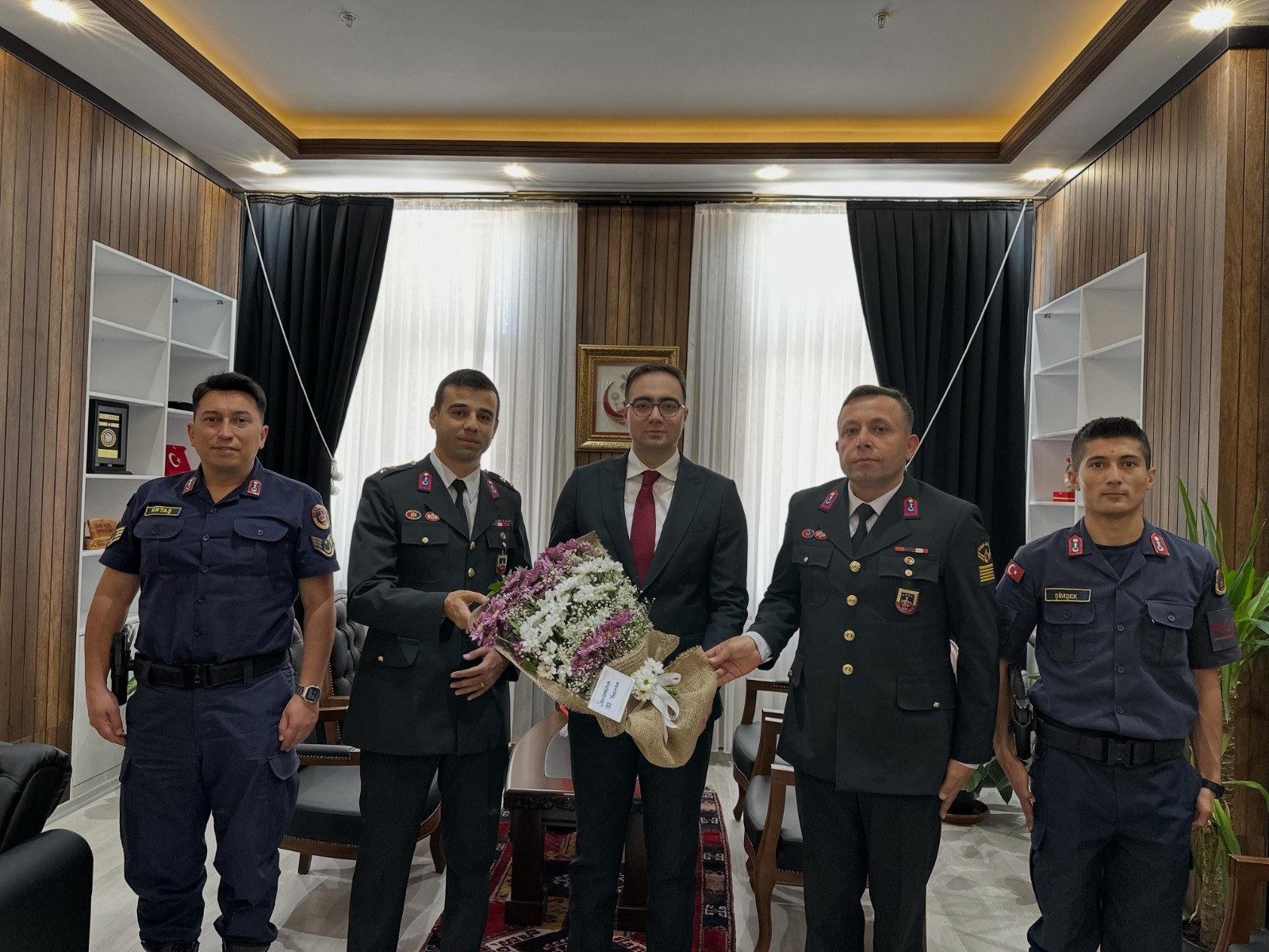 Sincik Kaymakamı Yıldız, Jandarma Teşkilatı'nı 187. Yıldönümünü Kutladı