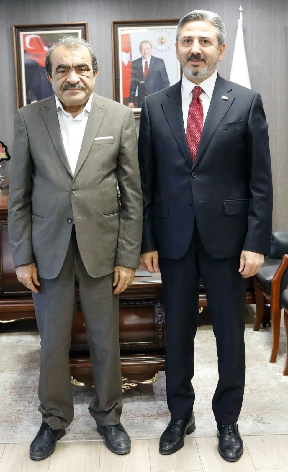 AGC Başkanı Dişkaya Bakan Yardımcısı Aydın'ı Ziyaret Etti