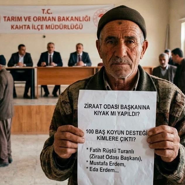 Kahta'da Devlet Destekli Küçükbaş Hayvan Dağıtımı Tartışma Yarattı