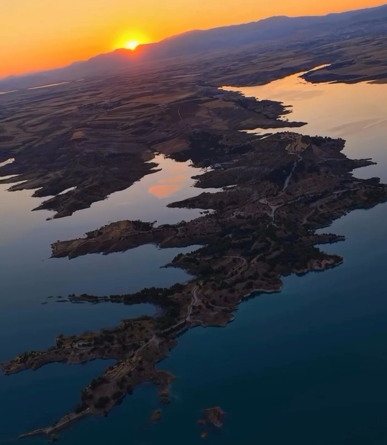 Adıyaman'da Eşsiz Gün Batımı Manzarası