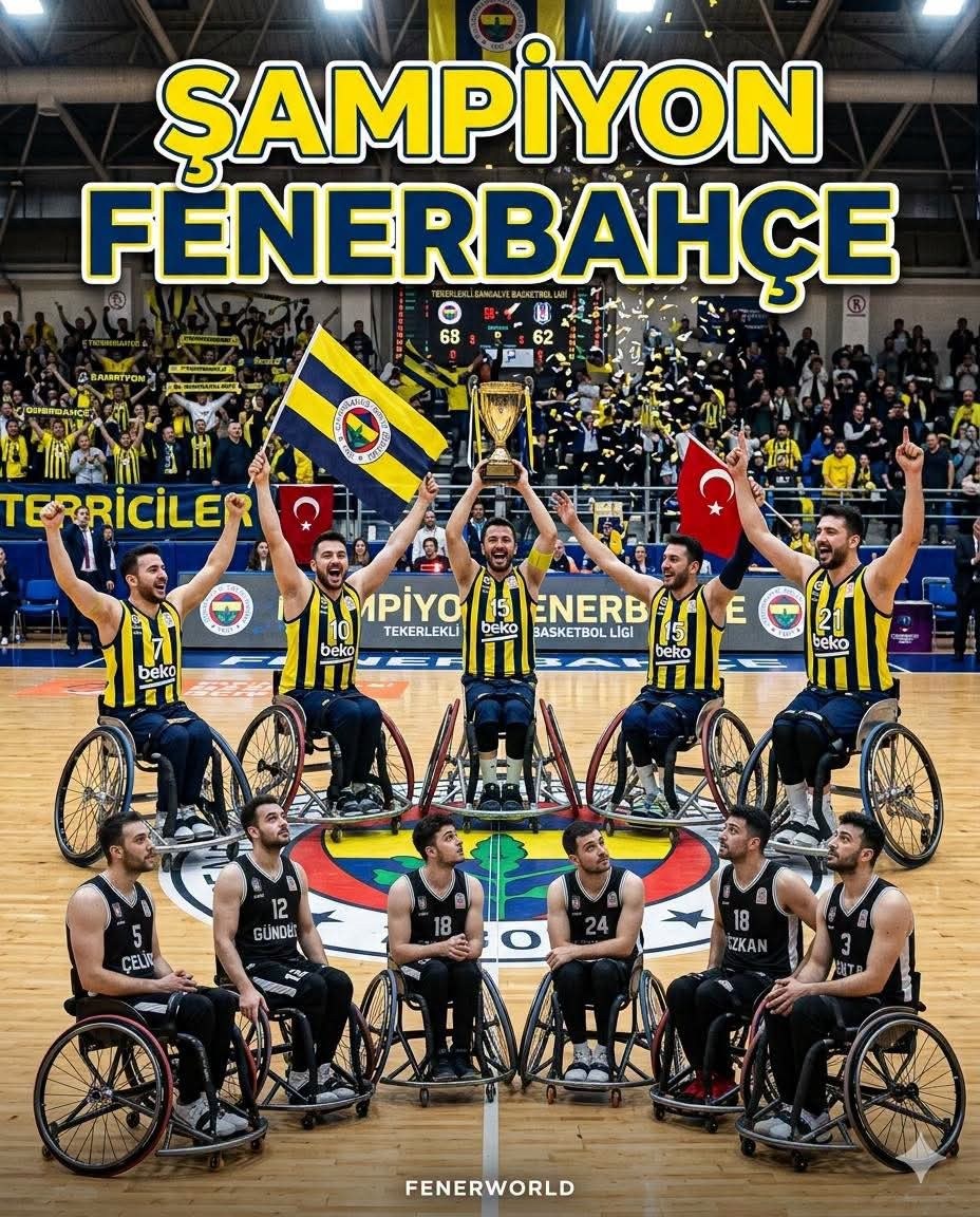 Fenerbahçe Tekerlekli Sandalye Basketbolda Şampiyon