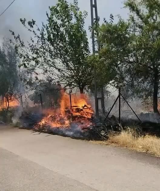 Adıyaman Karadağ Ormanlık Alanında Yangın Söndürüldü