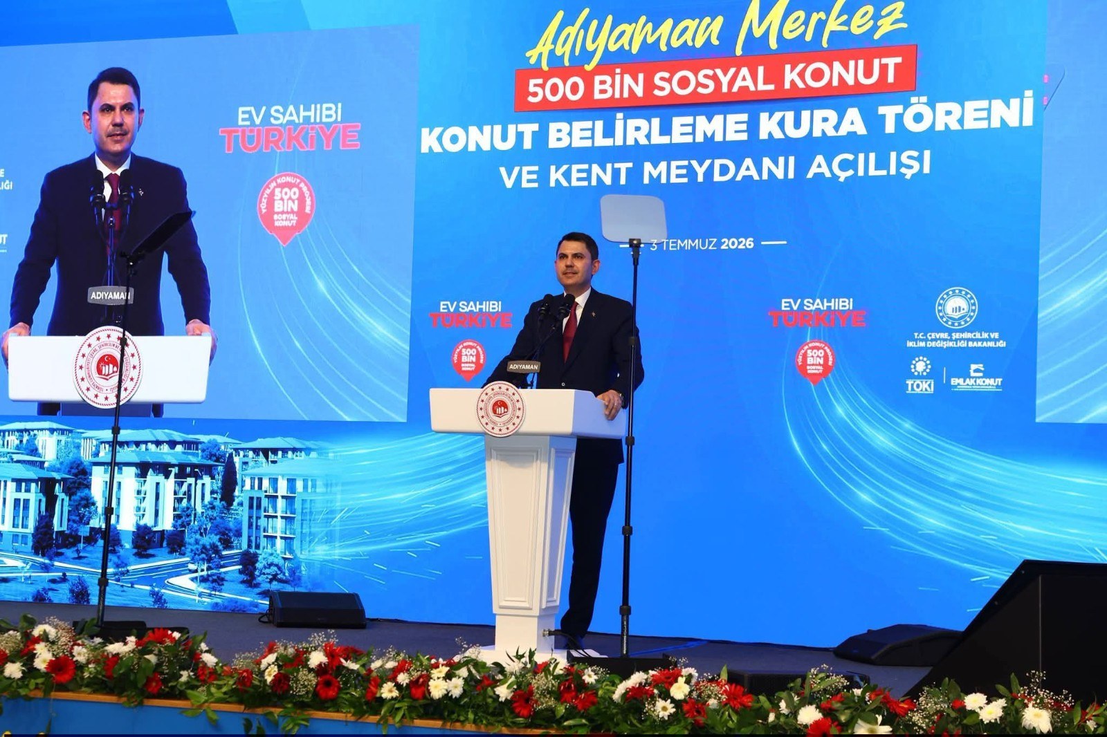 Adıyaman Sosyal Konutları Bir Hafta Sonra Teslim Edilecek