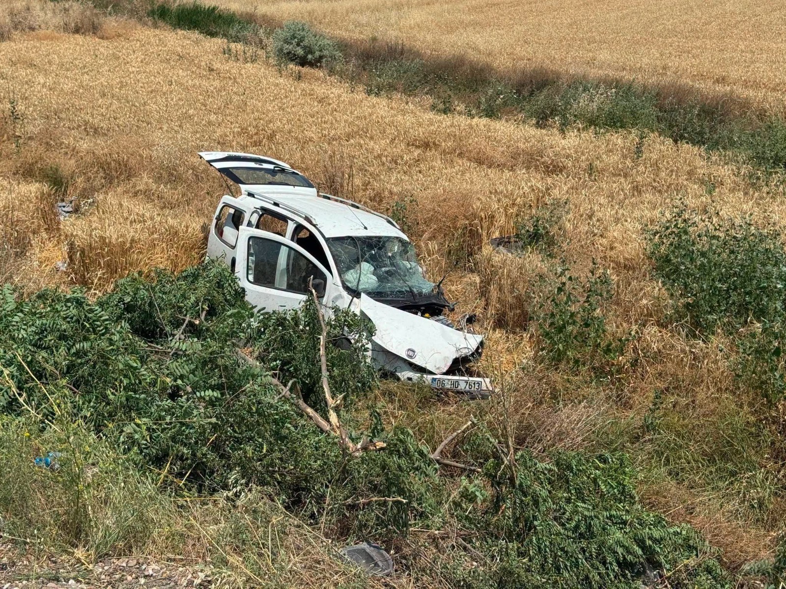 Çankırı'da Yaşanan Feci Trafik Kazasında: 3 Kişi Öldü, 4 Kişi Yaralandı