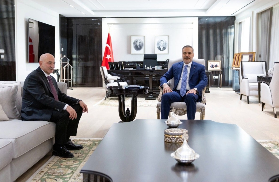 Dışişleri Bakanı Hakan Fidan Ankara Emniyet Müdürü'nü Kabul Etti