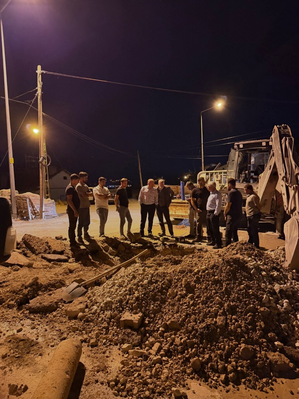Çelikhan İçme Suyu Arızası Giderildi