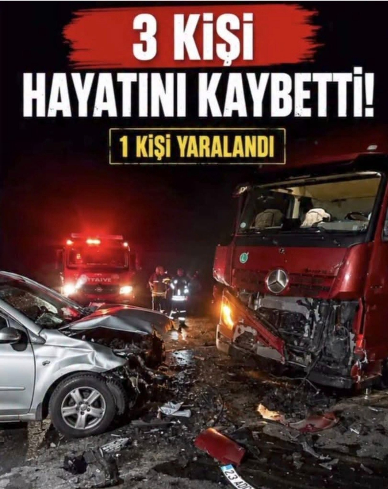 Arguvan'da Feci Kaza: Aynı Aileden 3 Kişi Hayatını Kaybetti