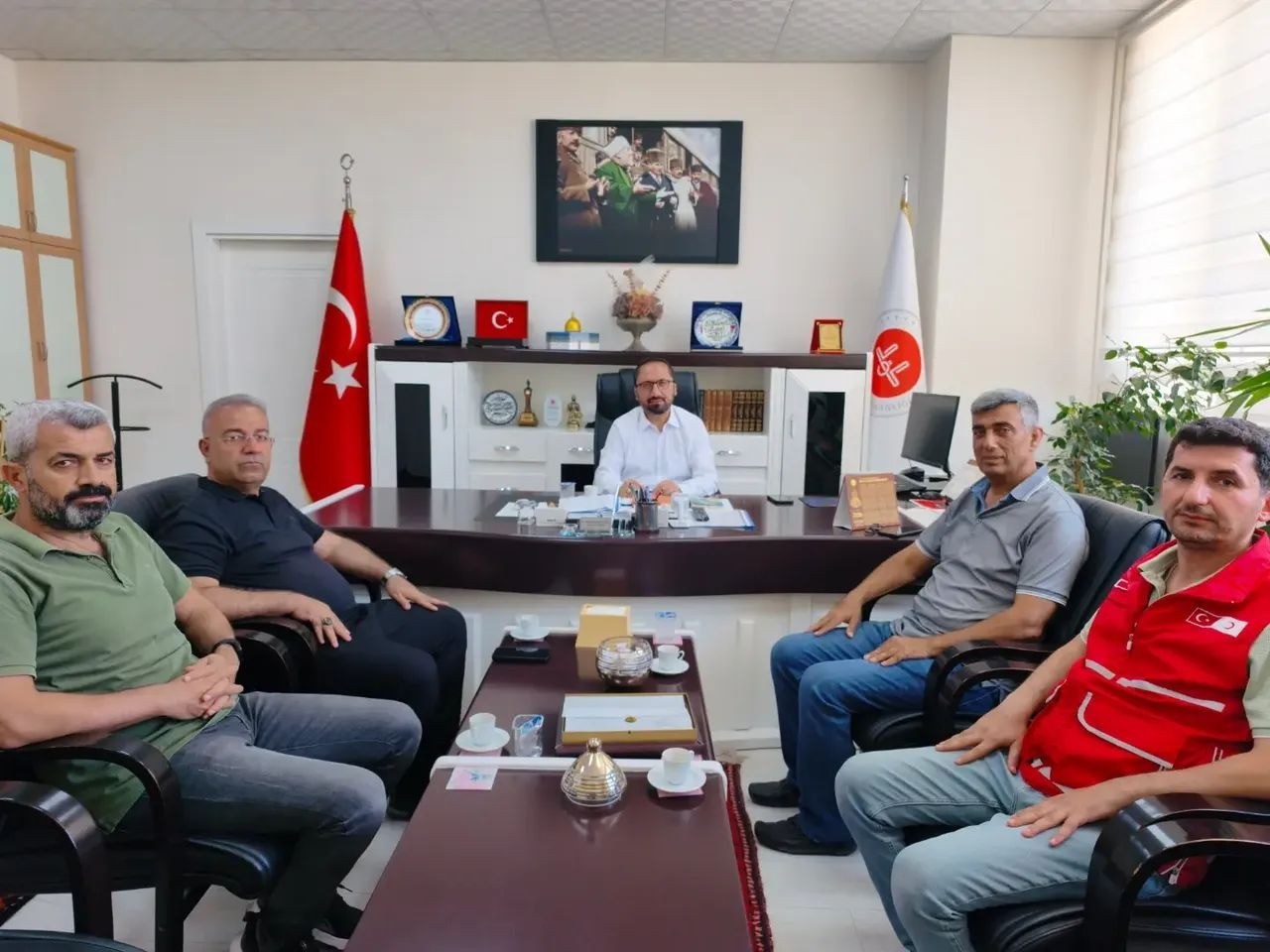 Kızılay Adıyaman Şube Başkanı Müftülüğü Ziyaret Etti