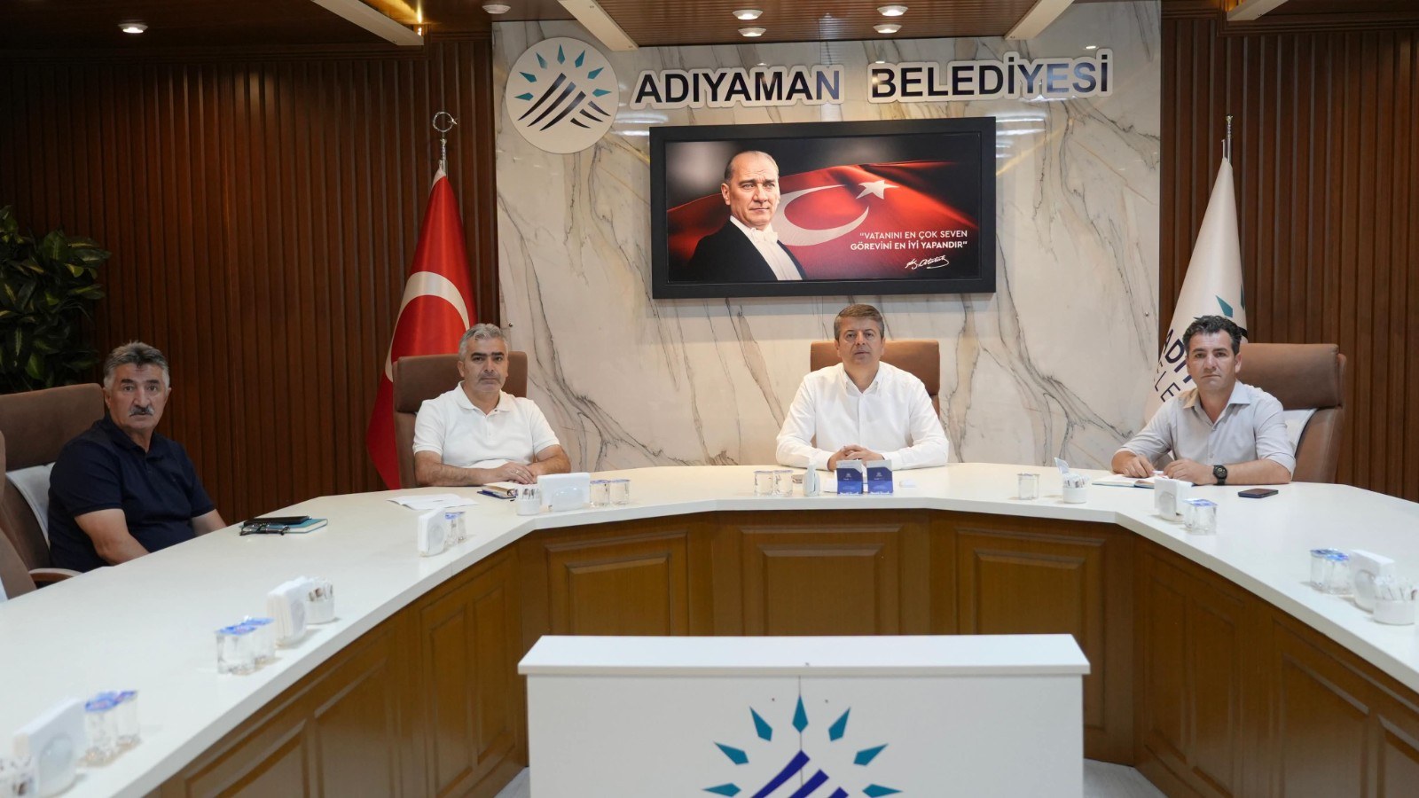 Adıyaman Belediye Başkanı Tutdere Başkanlığında ASKİM Su Kaynakları Değerlendirildi