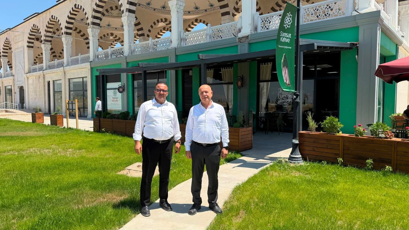 Samsat Cafe Hizmete Açıldı, İl Müdürü Ziyaret Etti