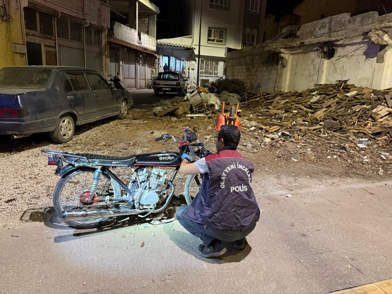 Adıyaman'da Makas Atan Motosikletli Kaçtı