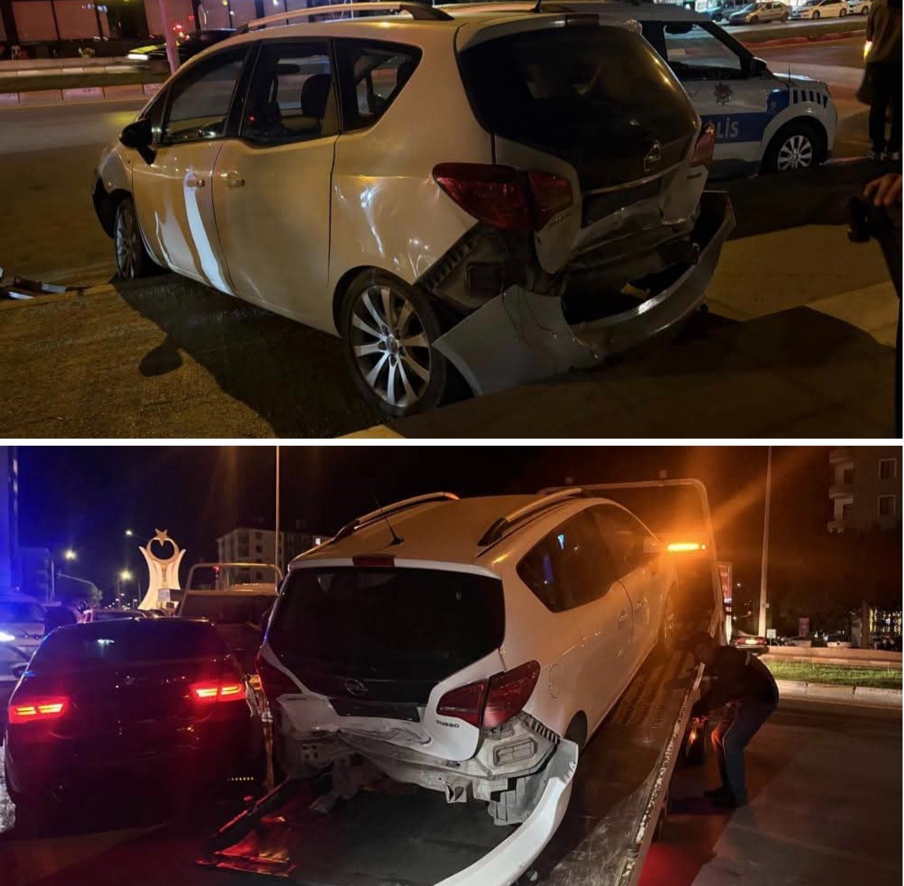 Çorum'da Trafik Kazası: 4 Yaralı