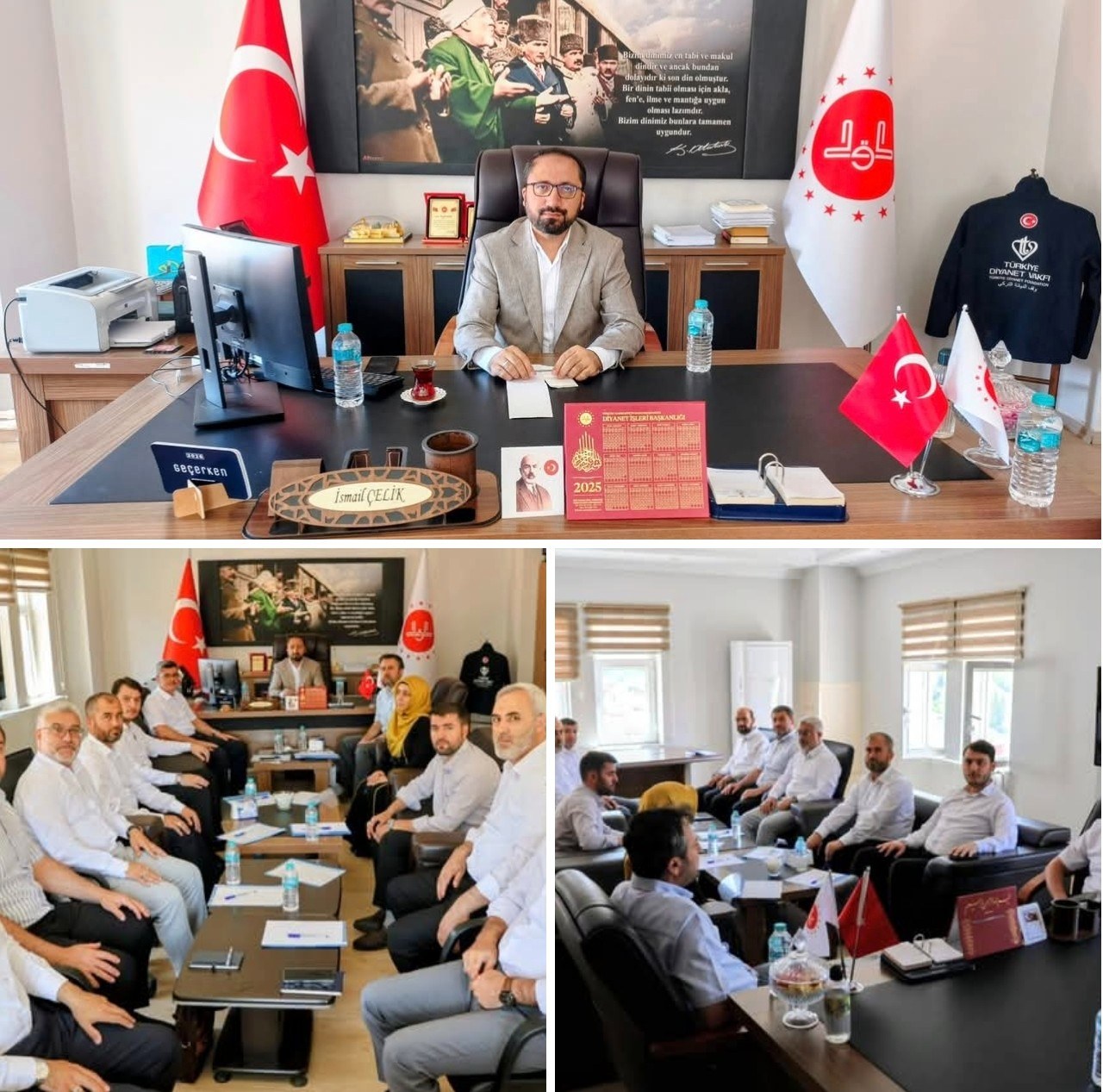 Adıyaman İl-İlçe Müftüleri Çelikhan'da Buluştu