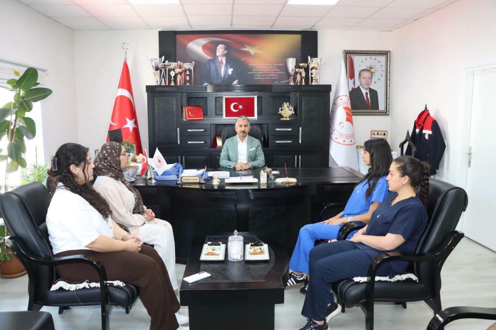 Adıyaman Tarım İl Müdürü Öğrencilerle Buluştu