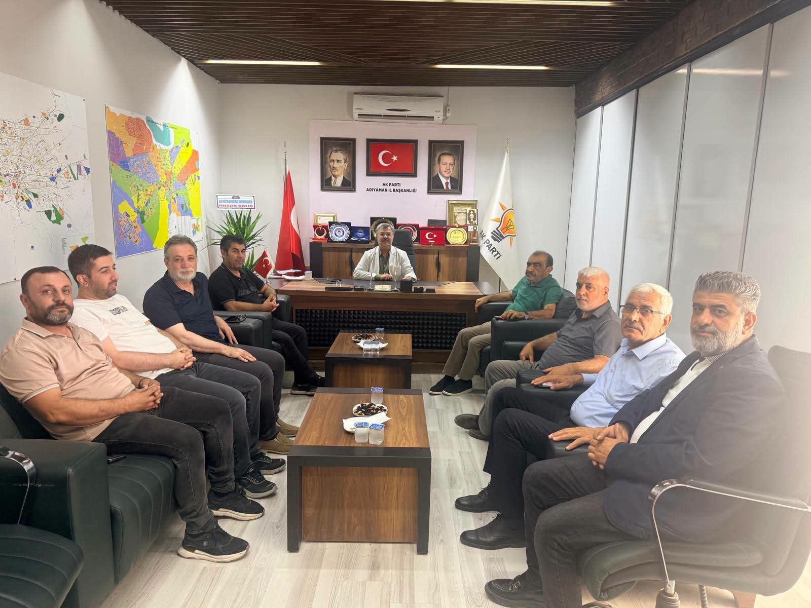 AGC'den AK Parti İl Başkanı Ekrem Çadır'a Ziyaret