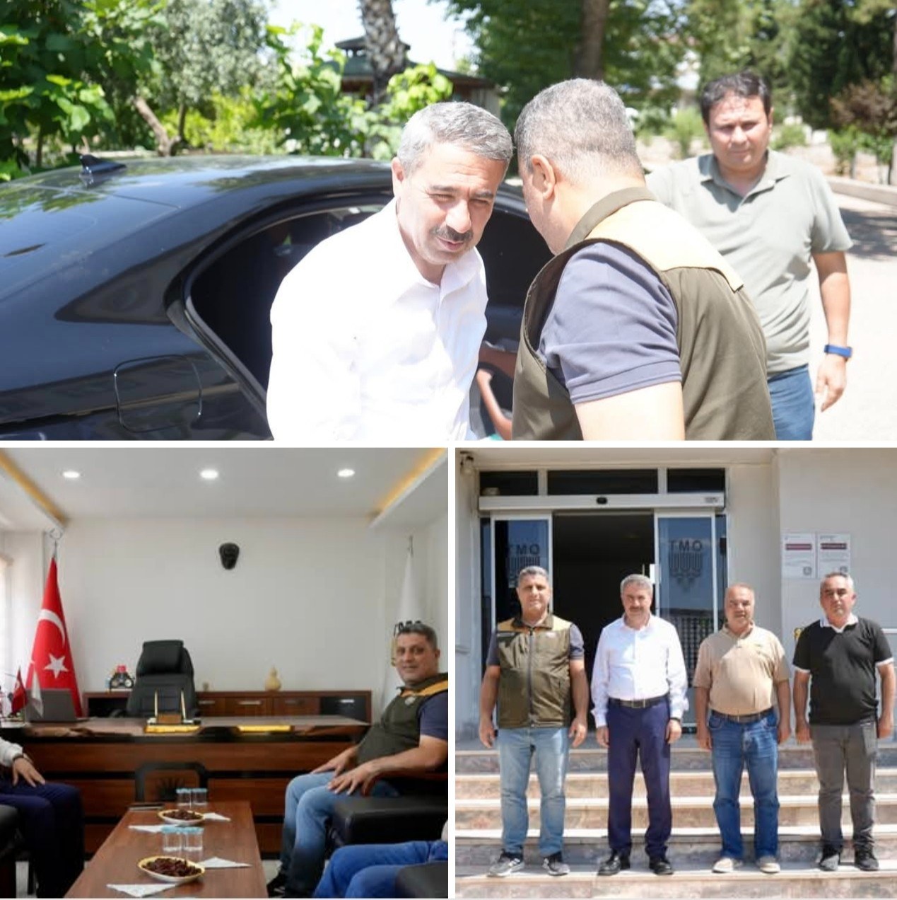 Ak Parti Milletvekili TMO Müdürünü Ziyaret Etti